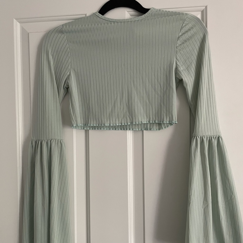Nasty Gal Flare Case Scenario Crop Top
